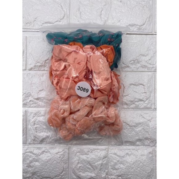 16pcs Hair Scrunchies Velvet Elastics Bobbles Ponytail Holder Hair Bands Scrunch - Picture 3 of 8